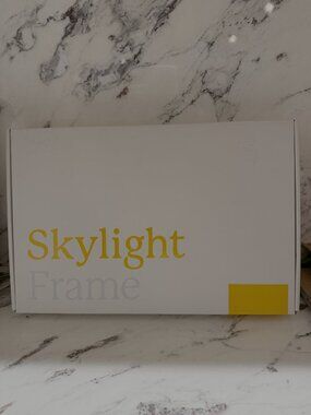 NEW - Skylight Digital Picture Frame, Load from Phone Capability, 10" Black